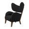 Black Smoked Oak Raf Simons Vidar 3 My Own Chair Lounge Chair from by Lassen, Set of 4 2