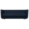 Blue and Natural Oak Sahco Zero Vilhelm Sofa from by Lassen, Image 1