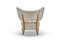 Moonlight Sheepskin Tmbo Lounge Chairs by Mazo Design, Set of 4 6