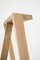 Medium Pausa Oak Stools by Pierre-Emmanuel Vandeputte, Set of 2 8