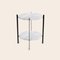 White Carrara Marble Deck Table by Ox Denmarq 2