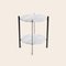 White Carrara Marble Deck Table by Ox Denmarq, Image 2