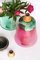 Pink and Turquoise Ruby Stacking Vessel by Pia Wüstenberg 5