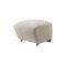 Light Beige Smoked Oak Sahco Zero the Tired Man Footstool from by Lassen 2