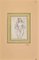 Marcel Spranck, Desnudo de mujer, lápiz y tinta china, principios del siglo XX, Imagen 1