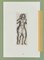 Marcel Spranck, Figure, Original China Ink and Pencil, Early 20th-Century 2