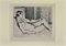 Bertrand Py, Nude Woman, Original Etching, 20th-Century 1