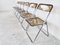 Vintage Folding Chairs in the Style of Castelli, 1970s, Set of 6 4