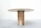 Modern Italian Travertine Dining Table in the Style of Mario Bellini, Image 2