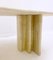 Mid-Century Italian Boomerang Coffee Table in Travertine, 1970s 2