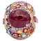 Bague en Or Rose 14 Carats avec Rubis, Saphirs Multicolores et Diamants 1