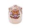 14kt White and Rose Gold Ring With South-Sea Pearl, Hydrothermal Amethysts & Diamonds 4