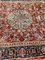 Vintage Middle Eastern Sino Rug in Fine Silk 10