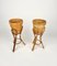 Mid-Century Planters in Rattan & Bamboo, Italy, 1960s, Set of 2, Image 2