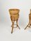 Mid-Century Planters in Rattan & Bamboo, Italy, 1960s, Set of 2, Image 11