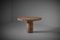 Round Oak Dining Table With Cylinder Base, 1970s, Image 3