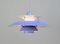 Blue Model PH5 Pendant Light from Louis Poulsen, 1960s 7