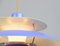 Blue Model PH5 Pendant Light from Louis Poulsen, 1960s 4