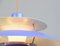 Blue Model PH5 Pendant Light from Louis Poulsen, 1960s, Image 4