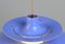 Blue Model PH5 Pendant Light from Louis Poulsen, 1960s, Image 10