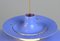 Lampe à Suspension Modèle PH5 Bleue de Louis Poulsen, 1960s 10