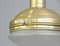 Brass Ceiling Light by Carl Zeiss Jena for Behr, 1920s 5