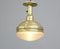 Brass Ceiling Light by Carl Zeiss Jena for Behr, 1920s 6
