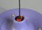 Purple Model Ph5 Pendant Light from Louis Poulsen, 1960s, Image 9