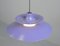 Purple Model Ph5 Pendant Light from Louis Poulsen, 1960s 8