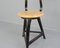 Industrial Work Stool from Ama, 1930s, Image 4