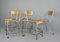 Industrial Stacking Chairs from Mullc, 1950s 2