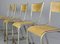 Industrial Stacking Chairs from Mullc, 1950s 8