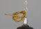 Grande Lampe d'Usine en Émail Gris de Benjamin, 1950s 6