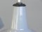 Large Grey Enamel Factory Light from Benjamin, 1950s, Image 5