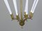 Lámpara de araña Bauhaus grande de vestíbulo, años 30, Imagen 2