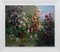 Renato Criscuolo, in the Garden of Home, Oil on Canvas, Framed, Early 2000s, Italy 1