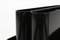 Black Magazine Rack by Giotto Stoppino for Kartell 5