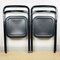Italian Folding Chairs by Giorgio Cattelan for Cidue, 1970s, Set of 2 8
