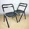 Italian Folding Chairs by Giorgio Cattelan for Cidue, 1970s, Set of 2 9