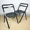 Italian Folding Chairs by Giorgio Cattelan for Cidue, 1970s, Set of 2, Image 9