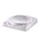 Raw Honed White Marble Bowl by Pacific Compagnie Collection 2