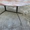 Italian Side Table with Marble Plate and Brass Feet, Image 6