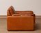 Brutalist DS-61 Lounge Chair in Cognac Leather from De Sede, 1960s 4