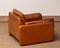 Brutalist DS-61 Lounge Chair in Cognac Leather from De Sede, 1960s 5