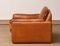 Brutalist DS-61 Lounge Chair in Cognac Leather from De Sede, 1960s 3