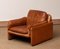 Brutalist DS-61 Lounge Chair in Cognac Leather from De Sede, 1960s 2