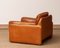 Brutalist DS-61 Lounge Chair in Cognac Leather from De Sede, 1960s 8