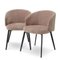 Loy Sisley Pink Dining Chair by Pacific Compagnie Collection, Set of 2, Image 2