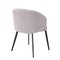 Grey Loy Bouclé Dining Chair by Pacific Compagnie Collection, Set of 2 5