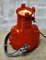 Roter Vintage Scheinwerfer von Strand Electric 5